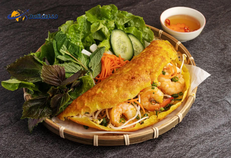 bánh xèo đặc sản món ngon sài gòn